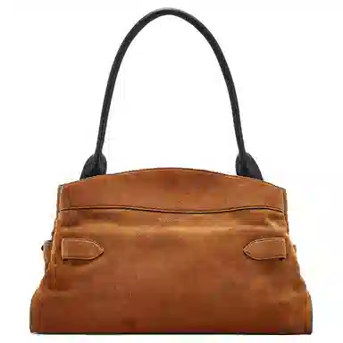 Marc Jacobs Dakota Suede Shoulder Bag Brown
