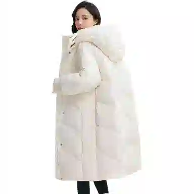 鸭鸭 【气质简约】秋冬户外保暖御寒品质鸭绒外套羽绒服 女款