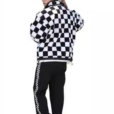 Vans FW22 Checkerboard Sherpa Jacket
