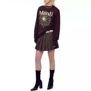 MARDI MERCREDI FW25TSHIRT LONG SLEEVE FLOWERMARDI T