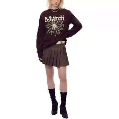 MARDI MERCREDI FW25TSHIRT LONG SLEEVE FLOWERMARDI T