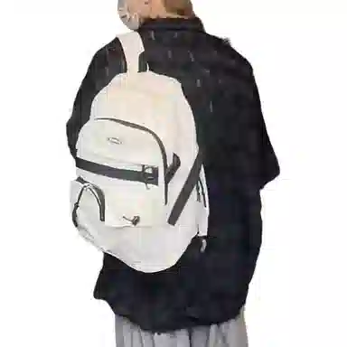 袋鼠 简约流苏纯色清爽透气舒适亲肤潮牌美式日常基础潮流宽松休闲翻领短袖衬衫 男女同款