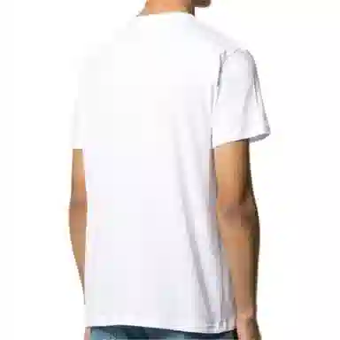 Alexander McQueen Skull Floral Print T-Shirt White