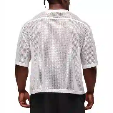 GYMSHARK Mesh Oversized Crew Tee