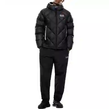 Emporio Armani EA7 Hooded Down Jacket