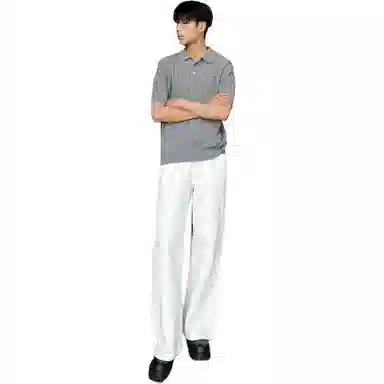 MOO&TONAL Boxy Polo Tee