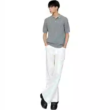 MOO&TONAL Boxy Polo Tee