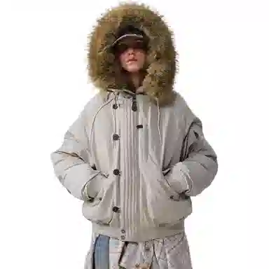 NOTHOMME Monterest N2B Windproof Detachable Fur Collar Down Jacket