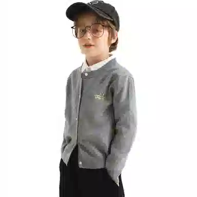 青蛙王子 时尚柔软简约舒适毛衣 儿童款