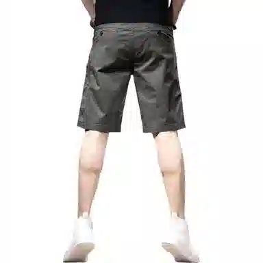贵色 夏季 松弛感高端美式户外纯色耐磨设计薄款外穿运动风宽松直筒五分休闲裤工装短裤 男女同款 基础色（黑灰白等）