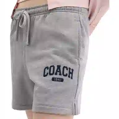 COACH Logo Drawstring Shorts