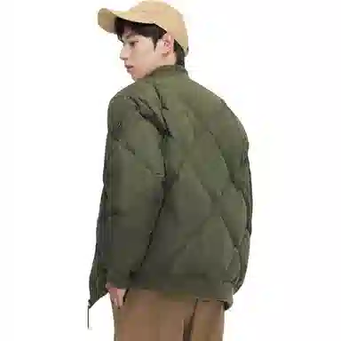 波司登 无帽立领加厚短款羽绒服 男款