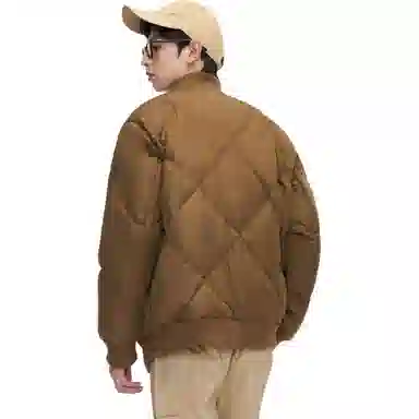 波司登 无帽立领加厚短款羽绒服 男款