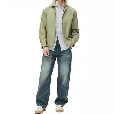 丹宁哲学 复古牛仔裤 男女同款