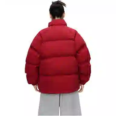 太子龍 加绒加厚宽松大码情侣时尚棉服 男女同款