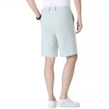 李生制造 通勤系列夏季抗皱凉感直筒百搭休闲短裤 男款