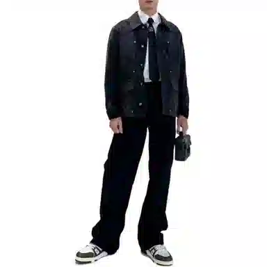 Louis Vuitton FW24 Black Denim Jacket