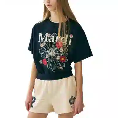 Mardi Mercredi Blossom Navy Ivory