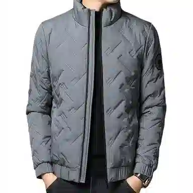 金盾 大码秋冬季外套休闲舒适百搭棉服 男款