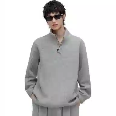 HERBEL Half-Zip Knit Sweater