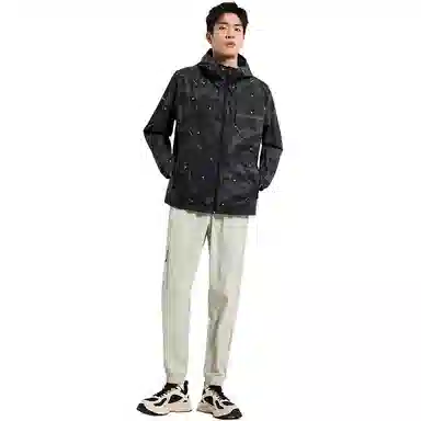 Xtep Lifestyle Windbreaker Pearl White