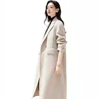 VICTORIA&VERA Double-Breasted Coat