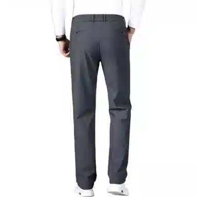 金盾 加绒透气修身高弹力休闲裤 男款