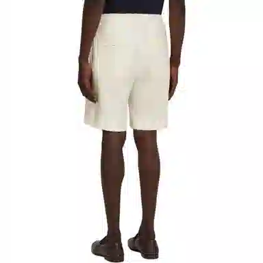 Zegna Linen Shorts White