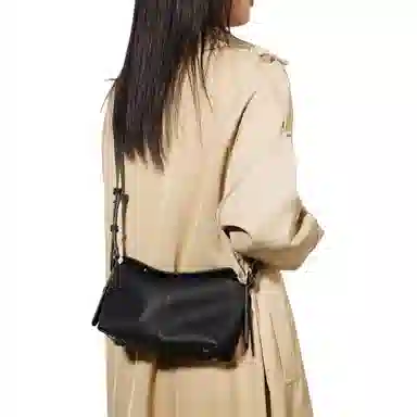 恒源祥 春季新时尚百搭腋下包大气高级感真皮懒惰风软皮托特包复古通勤手提斜挎包 牛皮 单肩包 女款 多色