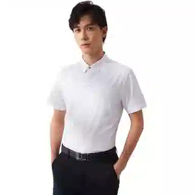 古鲨 潮流修身短袖衬衫 男款