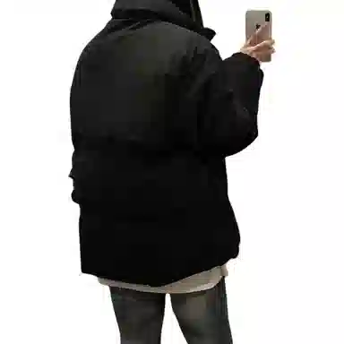 黑马漫画 男冬季保暖加厚立领外套高级感面包服潮棉服 男女同款