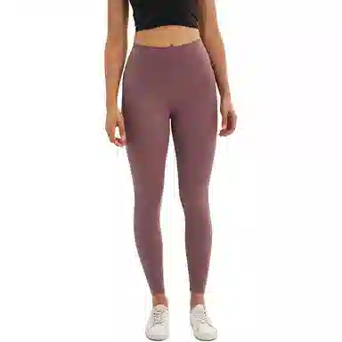 欧迪芬  九分裤轻盈柔顺运动舒适收腰吸湿排汗柔软简约优雅  瑜伽长裤  女款