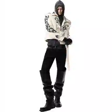 START EXCEED END Short Leather Jacket