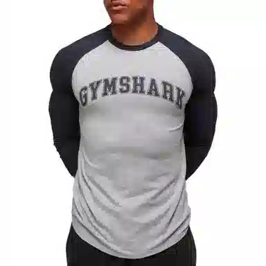 GYMSHARK GSLC Raglan 34 Sleeve logoT