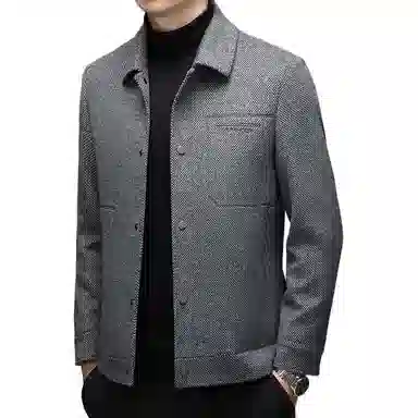 太子龍 优雅简约休闲长袖夹克 男款