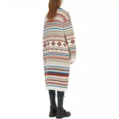 WEEKEND MaxMara Jacquard Knit Cardigan