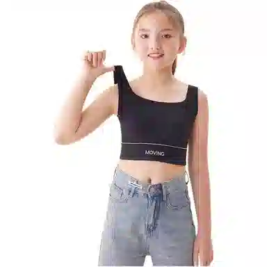 久岁伴 校园系列 舒适透气简约发育内衣 青少年