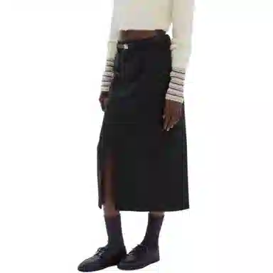 Auralee FW25 PRODUCT DYED FINX CHINO SKIRT