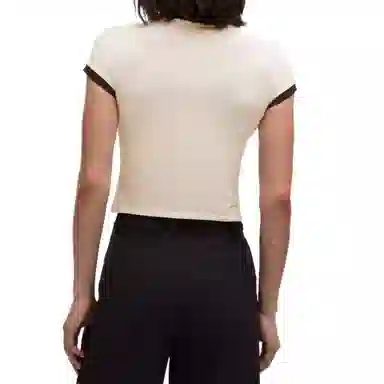 lululemon Organic Cotton Ringer Baby Tee T