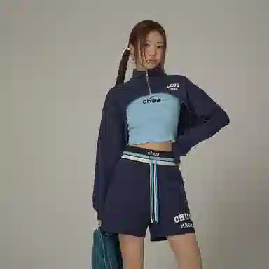 CHUU Logo Zip Jacket