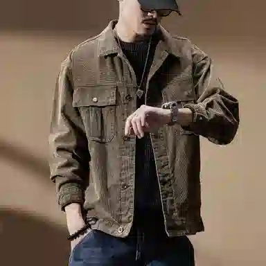 贵色 美式轻商务经典高街街机能风痞帅长袖夹克外套 男女同款