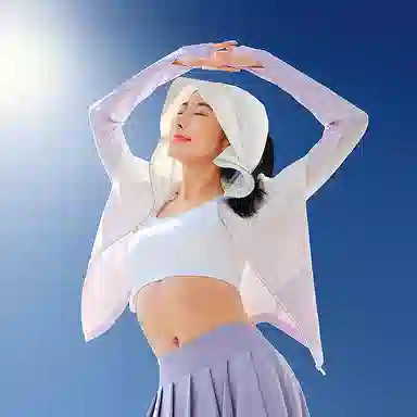 波司登 骄阳系列 夏季清爽弹力拉链轻盈时尚休闲短款显瘦 多色可选 透气凉感防晒服 女款