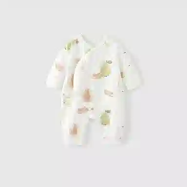童泰连体衣 柔润真果系列 舒适柔软时尚新生儿亲肤透气 婴幼童