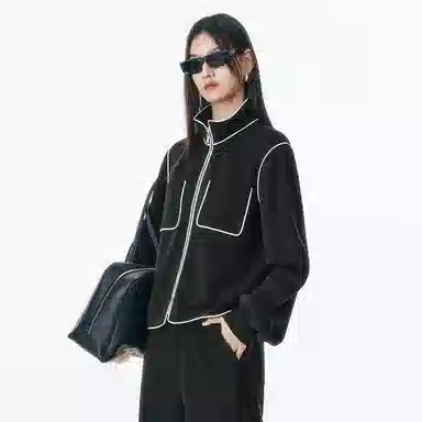 Peacebird Sport Tweed Zip Cardigan