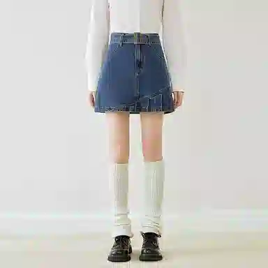 LEDIN Denim Skirt