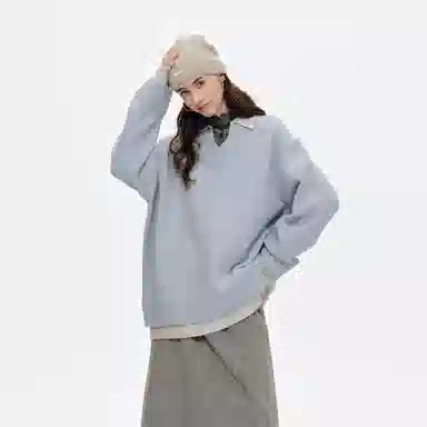 PSO Brand MIU V-Neck Knit Sweater