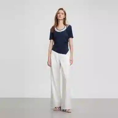 ELLE Two-in-One Colorblock Tee