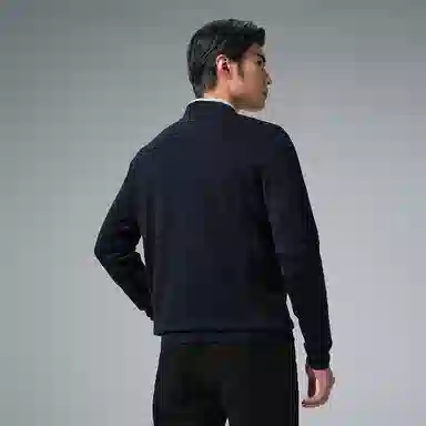 利郎 品位商务纯色半高领保暖可机洗质感冬季毛衣 男款