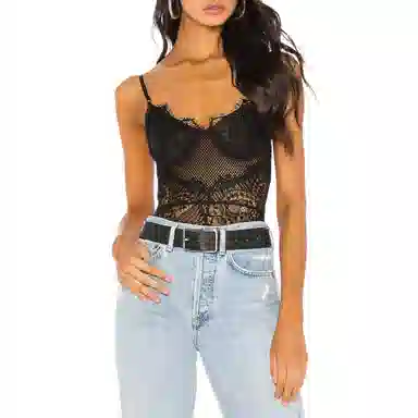 SUPERDOWN Nikki Lace Bodysuit