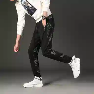 金盾 潮流潮牌束脚裤休闲裤 男款